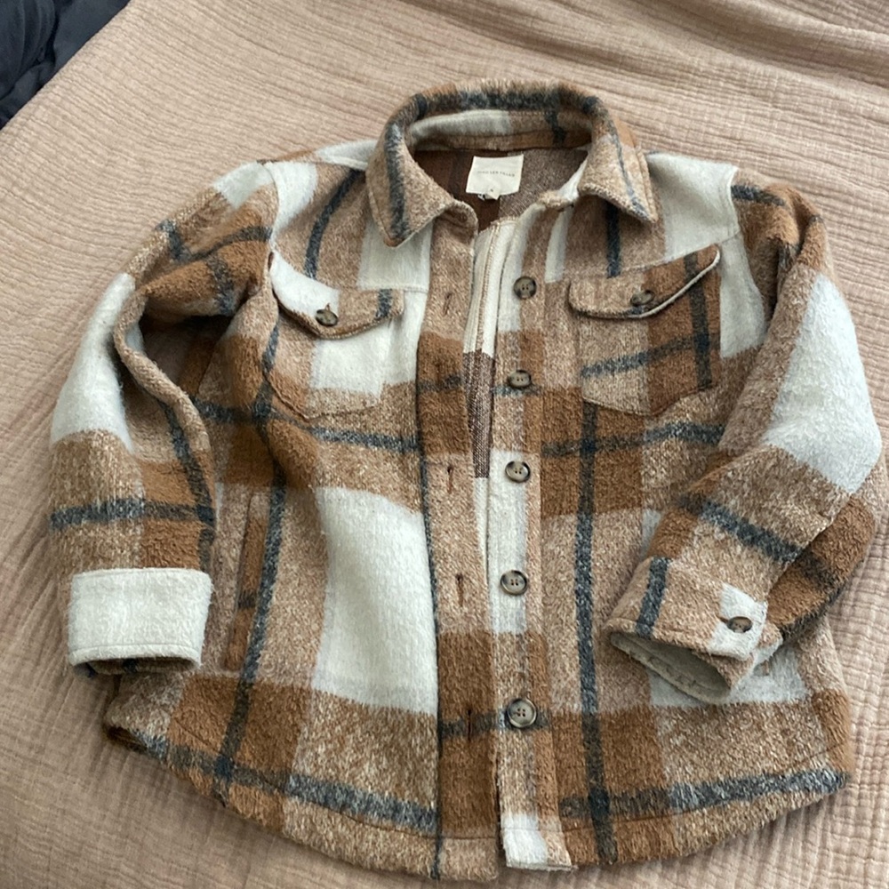 Plaid shacket